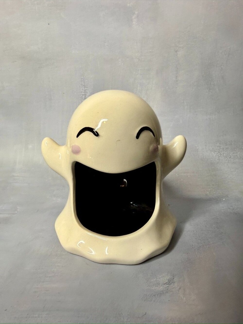Ceramic Ghost Sponge Holder